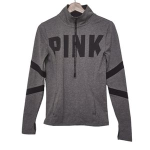 PINK Victoria's Secret Ultimate Half Zip Pullover